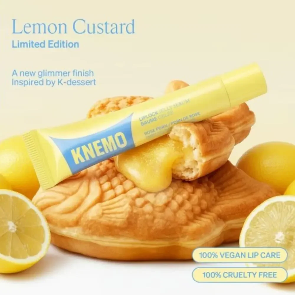 KNEMO Bungeoppang LIPLOCK Jelly Serum in Lemon Custard NIB